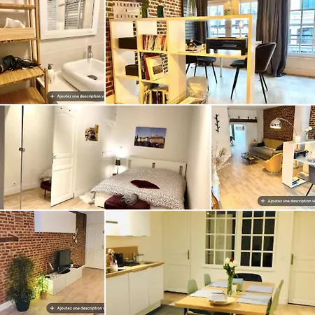 Heloise, Le Charme Du Vieux-lille Apartamento *